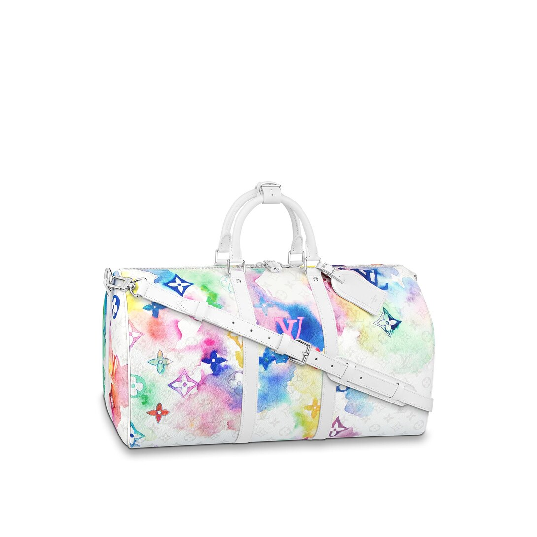 Louis vuitton keepall holographic Clearance