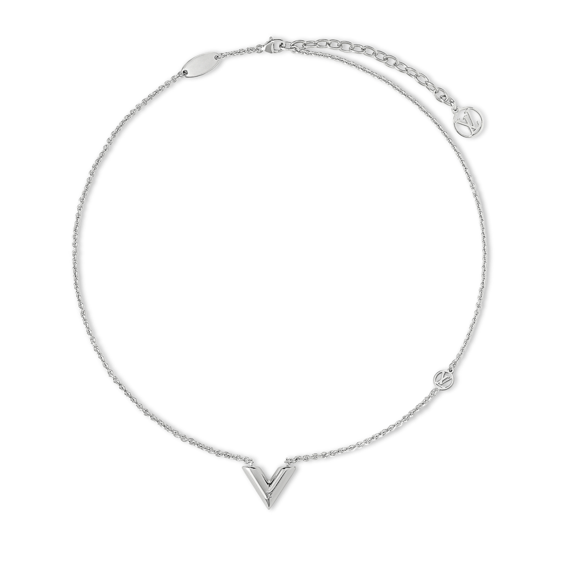 louis vuitton essential v necklace