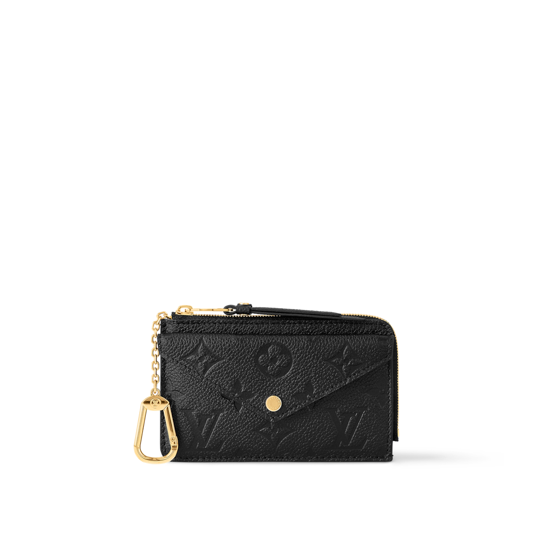 lv wallet women black