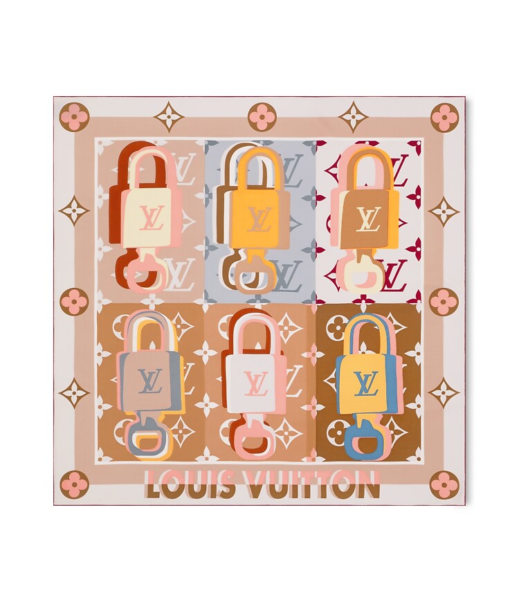 LV Unlocked Square 90 - Luxury S00 Beige | LOUIS VUITTON