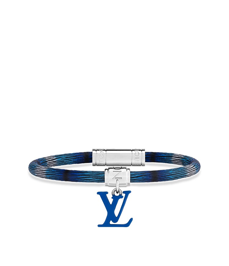 Keep It Shape Leather Bracelet - Luxury Blue | LOUIS VUITTON