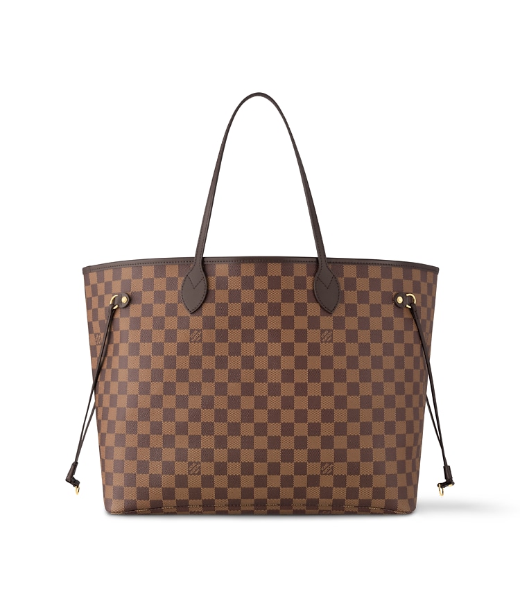 Neverfull GM Tote Bag - Luxury Damier Ebene Canvas Brown | LOUIS 