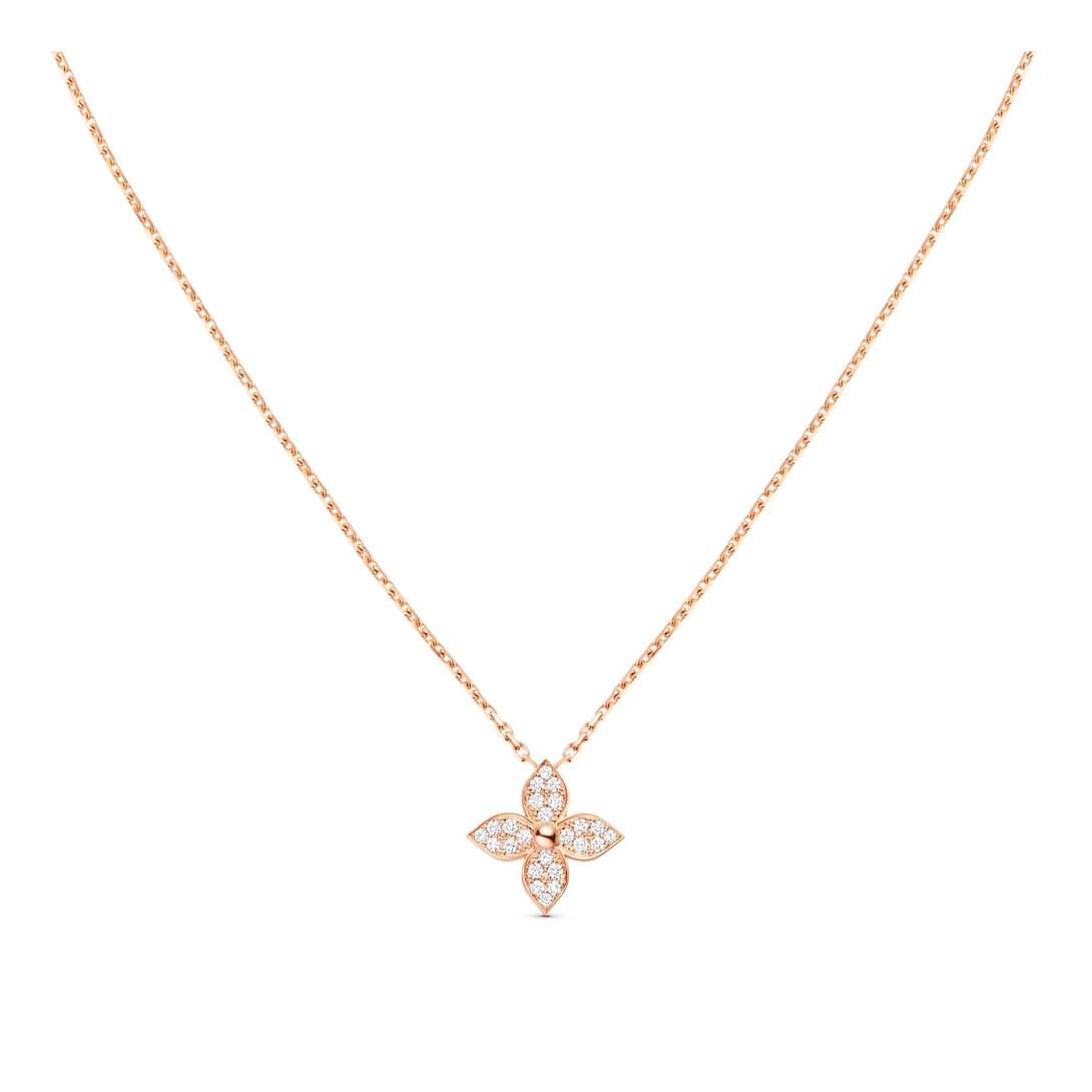 flower full necklace louis vuitton