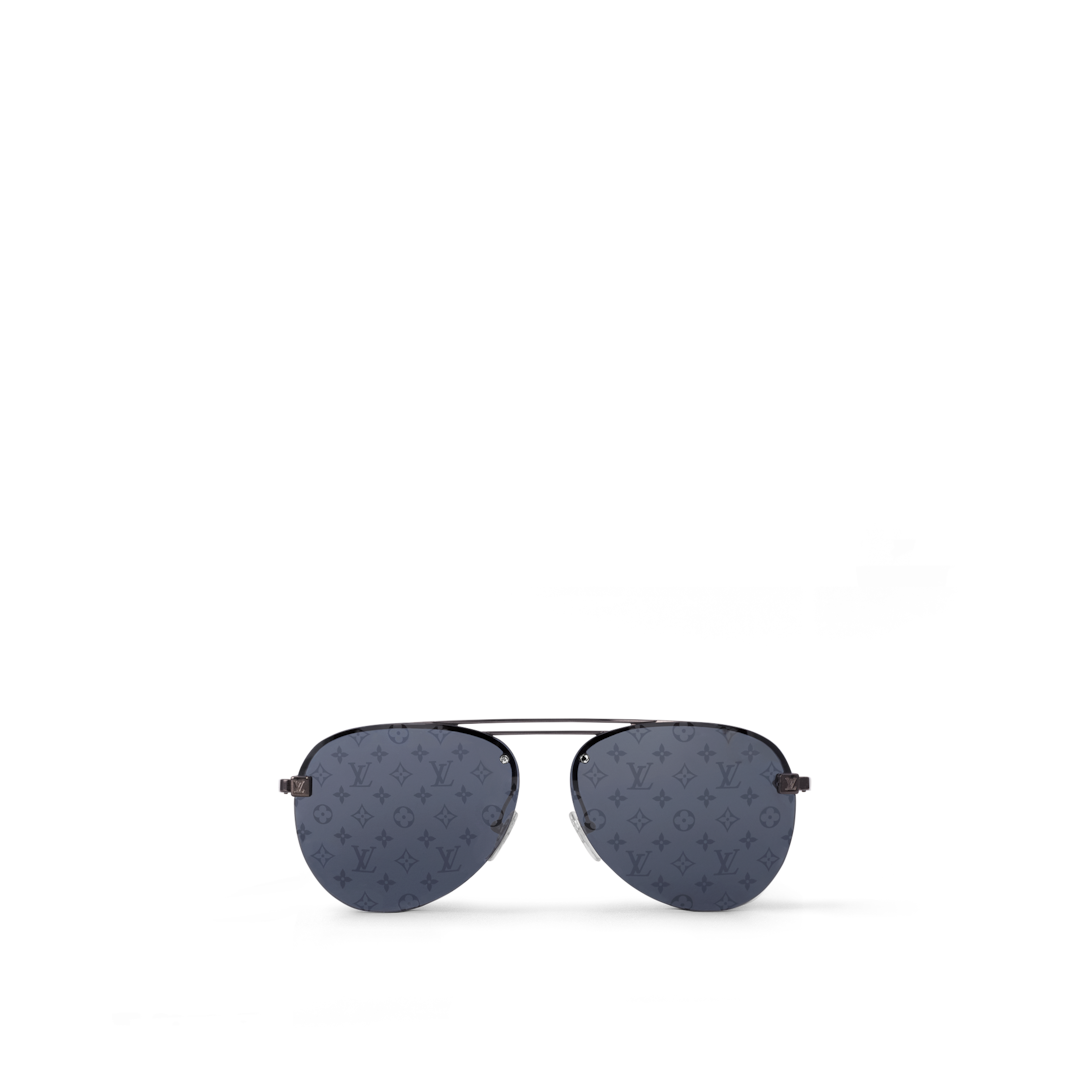 louis vuitton black monogram sunglasses